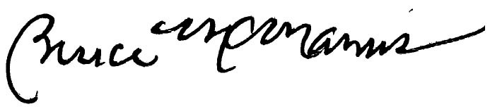 Bruce McManus signature